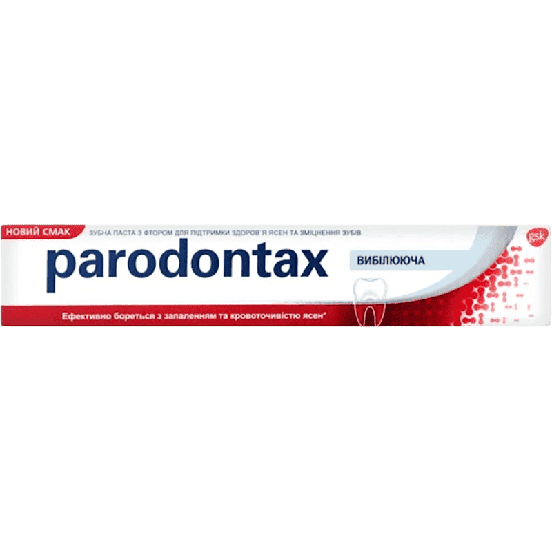 Diş pastası Paradontax Whitening 75 ml