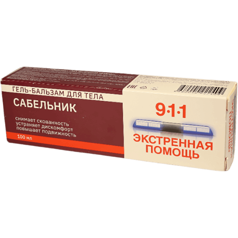 Oynaqlar üçün 911 Sabelnik 100 ml