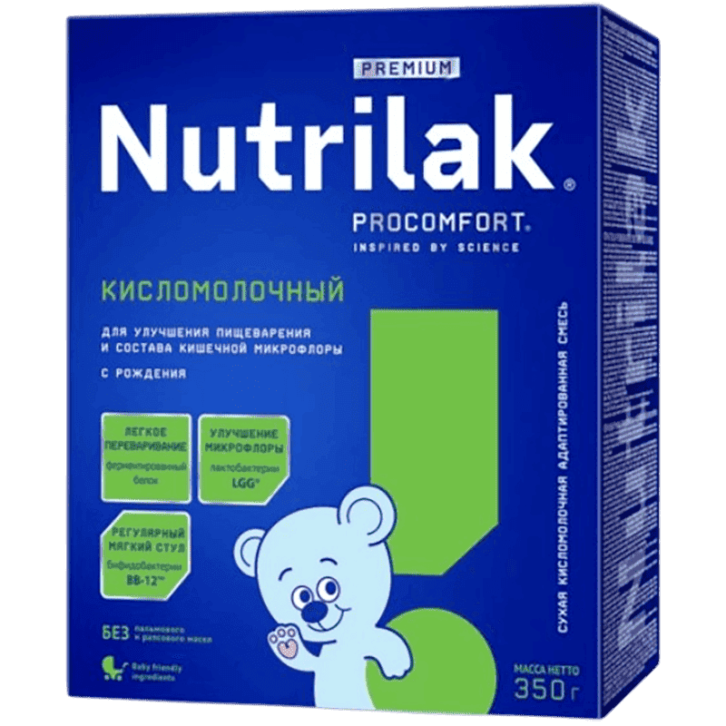 Uşaq qidası Nutrilac süd turşulu 350 q