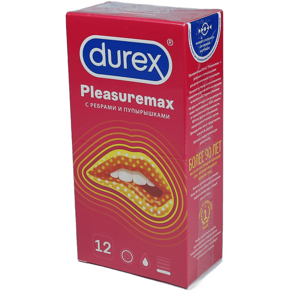 Qoruyucu Durex Pleasuremax 12 əd.