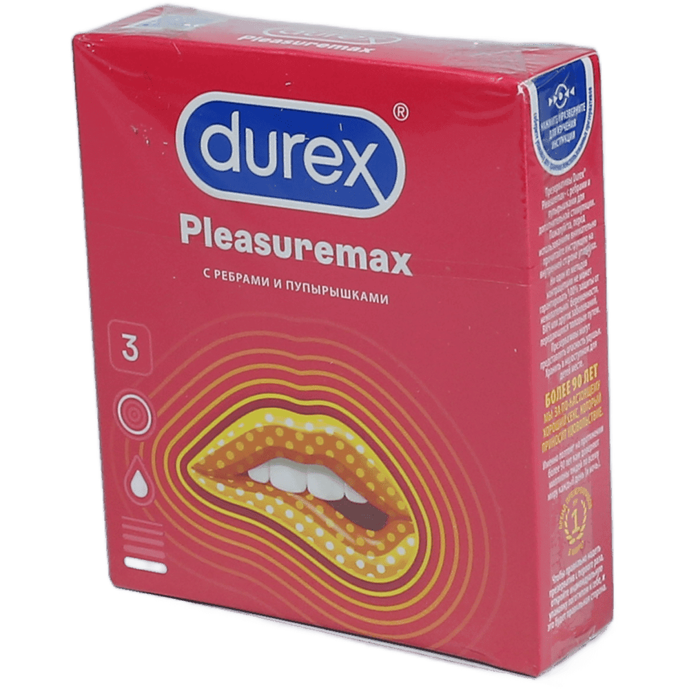 Durex Pleasuremax Qoruyucu 3 əd