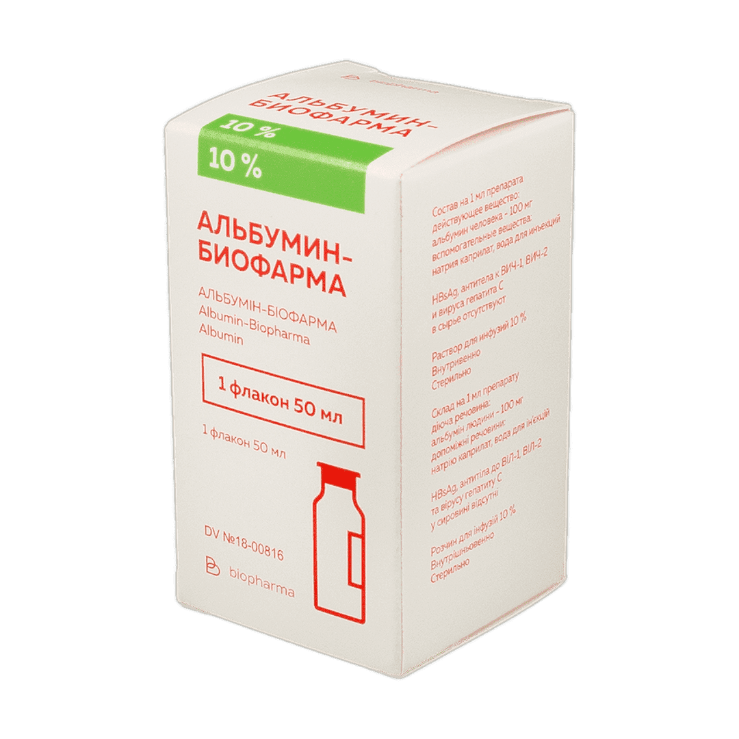 Albumin 10% 50 ml