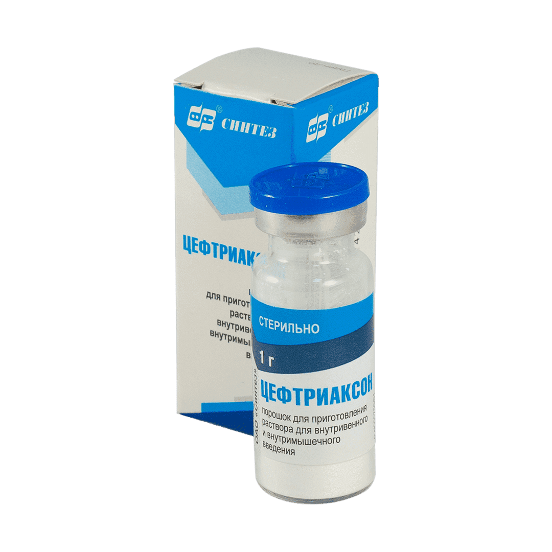 Ceftriaxone 1 q