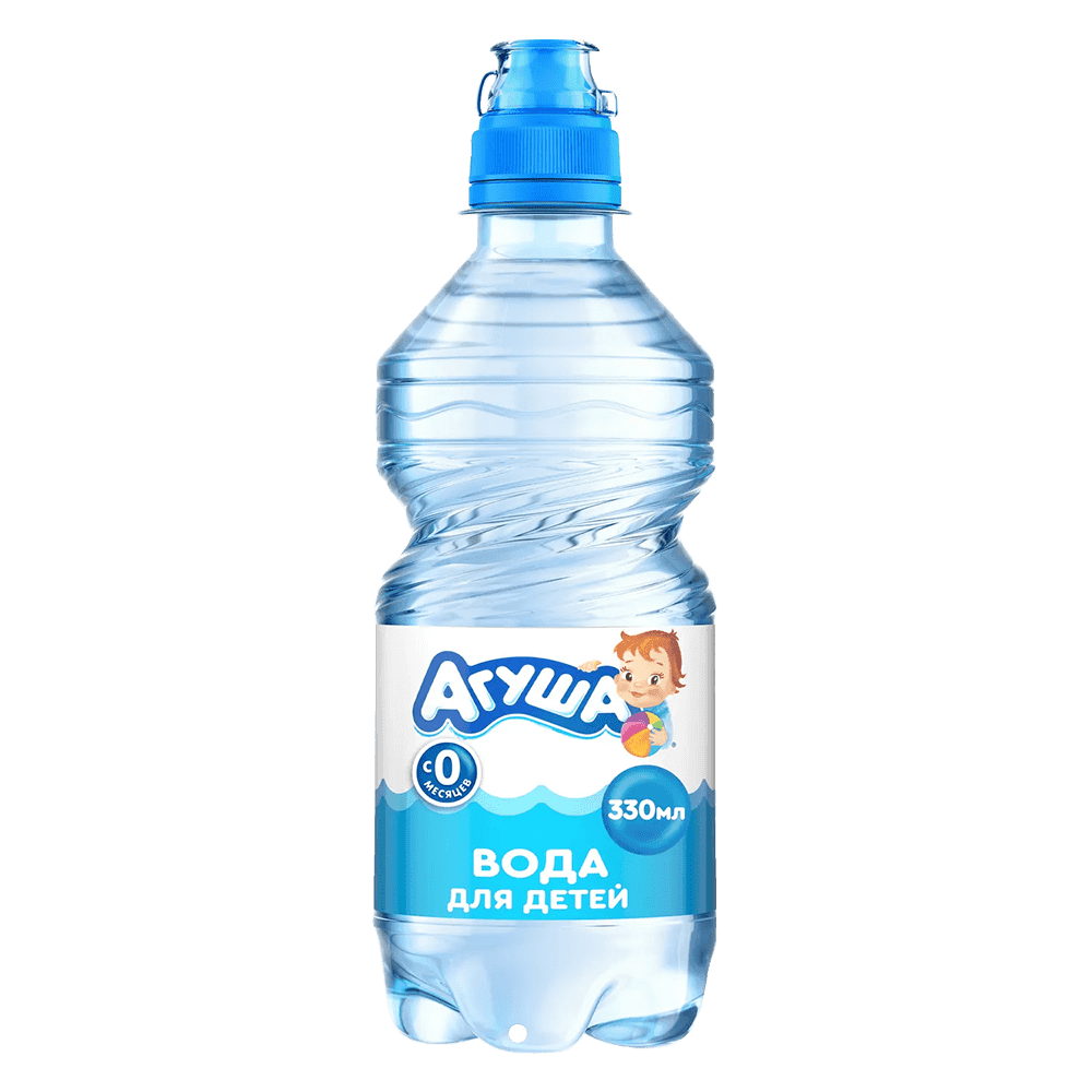 Uşaq qidası Agusha Su, 0 aydan, 330 ml