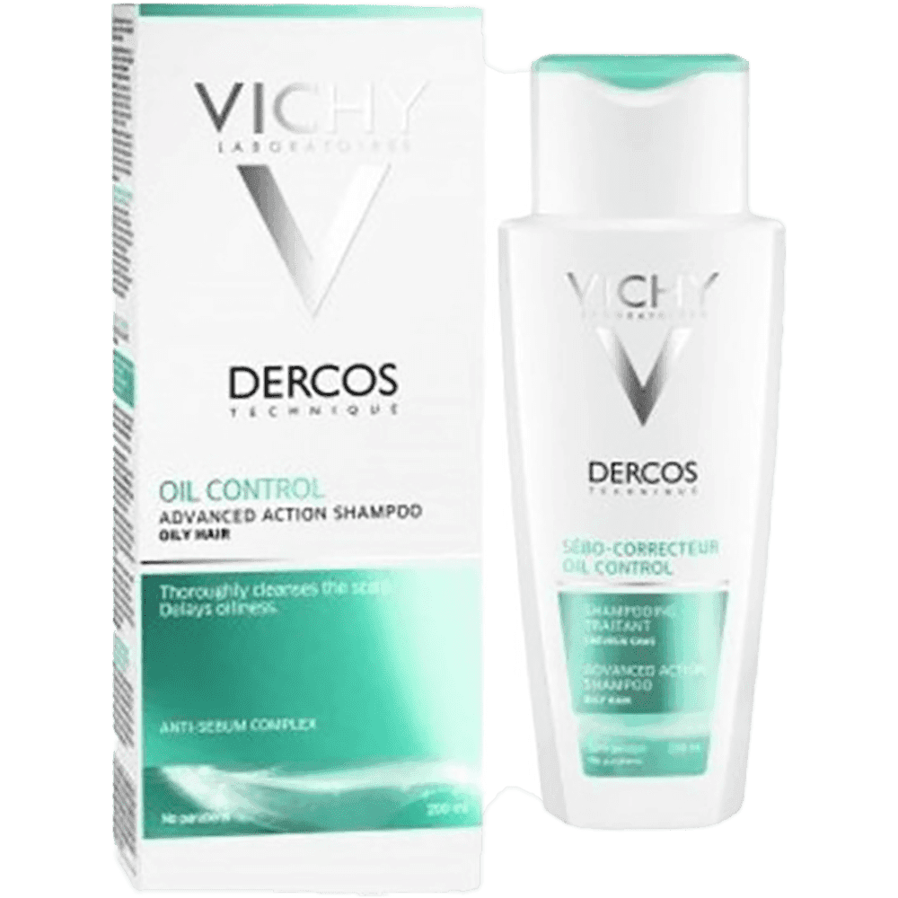 Vichy derkos yağlı saçlar üçün təmizləyici şampun 200 ml