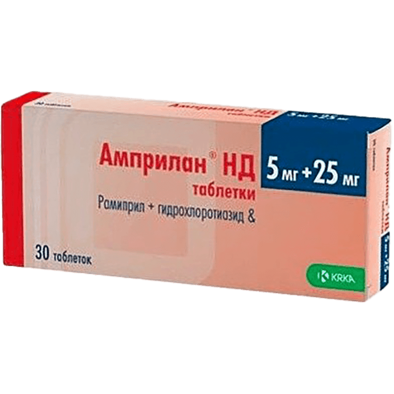 Amprilan ND 5mq/25mq 30 əd