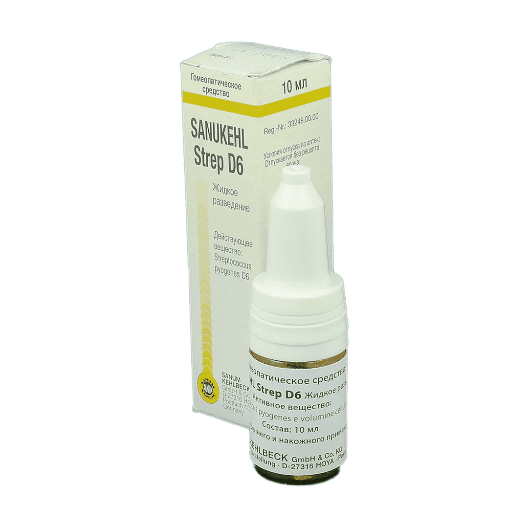 Sanukehl strep D6 10 ml