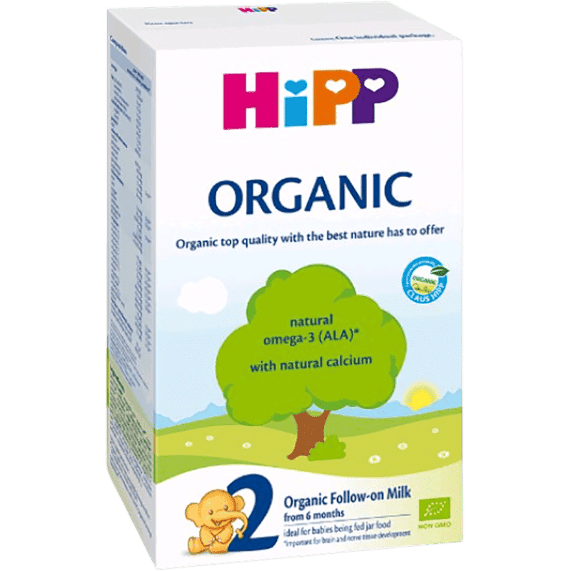 Uşaq qidası Hipp-2 Organic südlü qarışıq 300 q