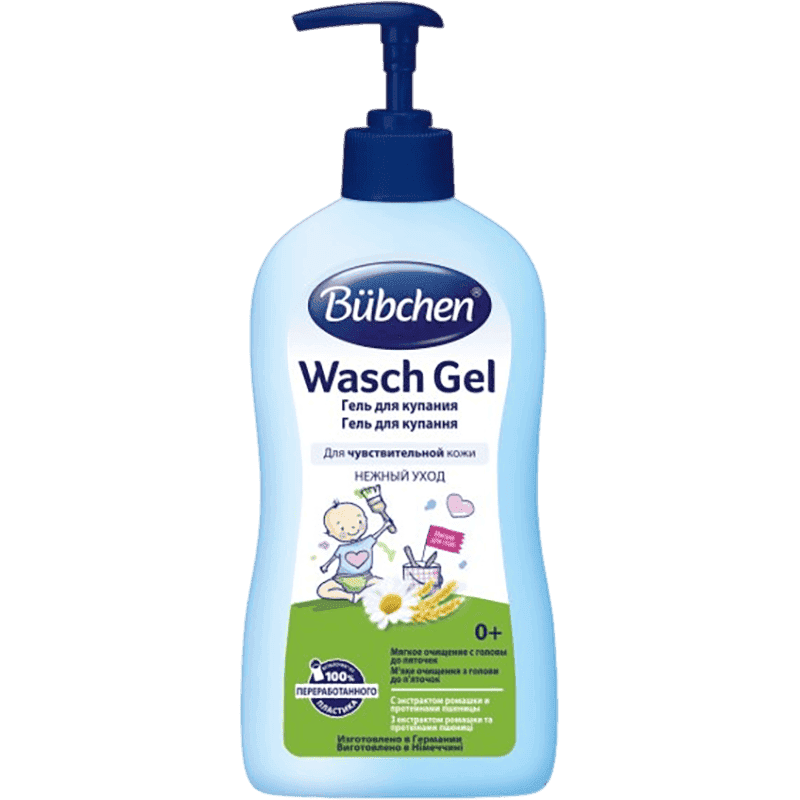 Bubchen çimmək üçün gel çobanyastığı ilə 400 ml