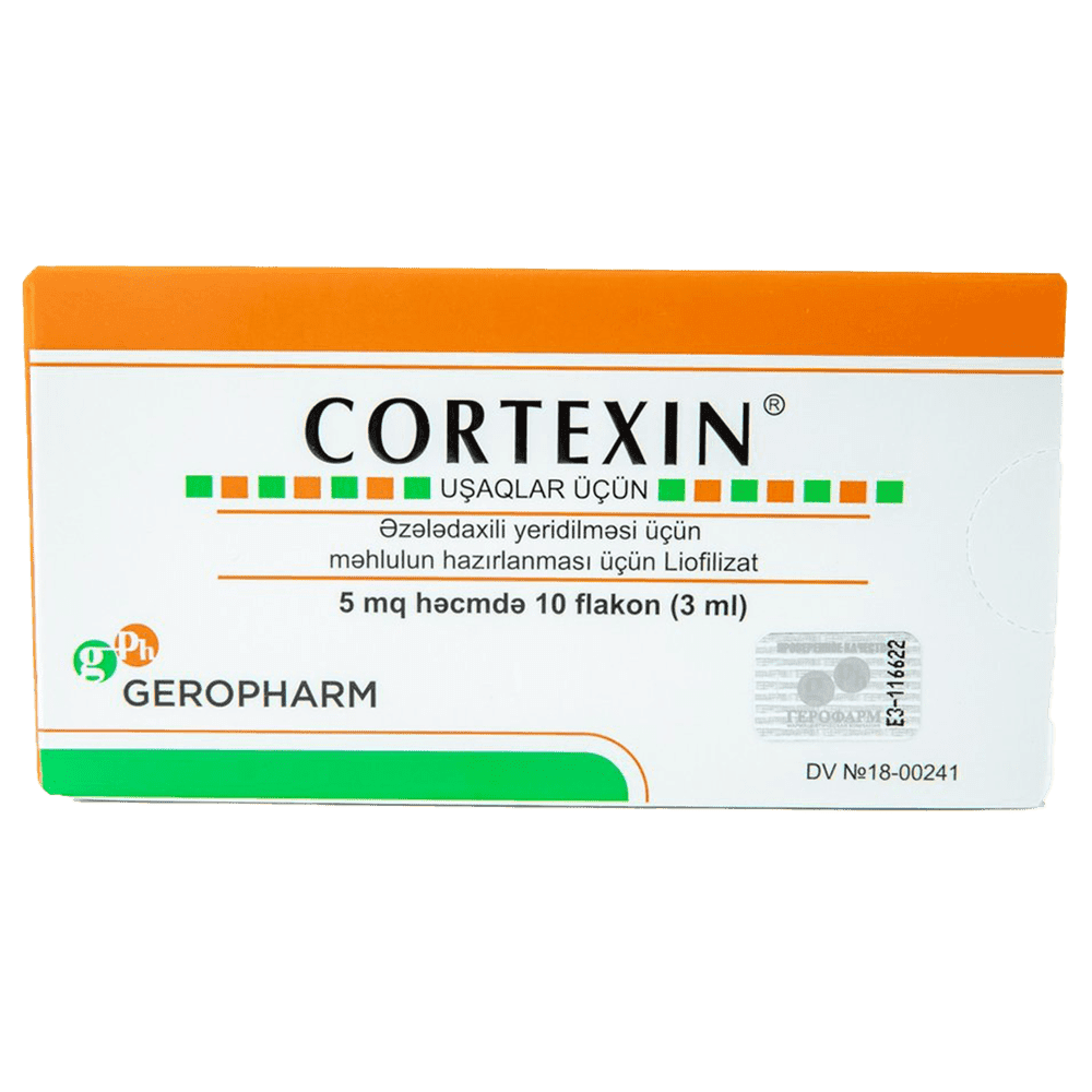 Cortexin 5 mq 10 əd.