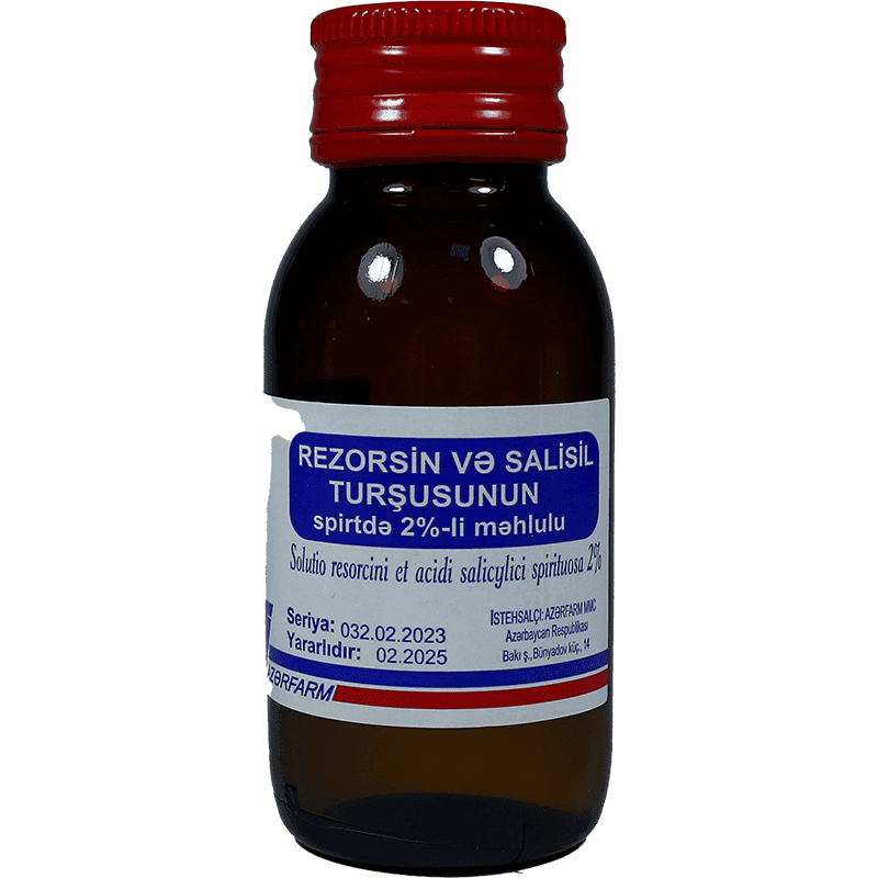 Spirt rezorsin-salisil 25 ml