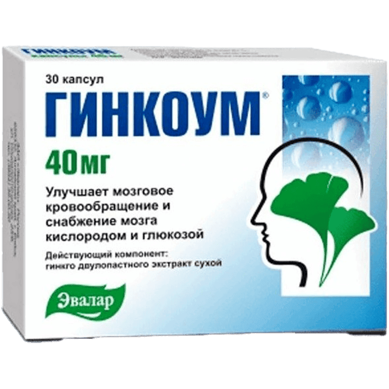 Эвалар Гинкоум, 30 шт