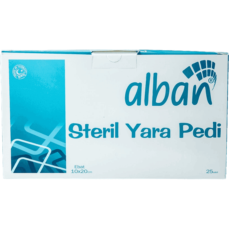 Yara bandı Alban əməliyyatdan sonraki 10 m x 20 sm 25 əd