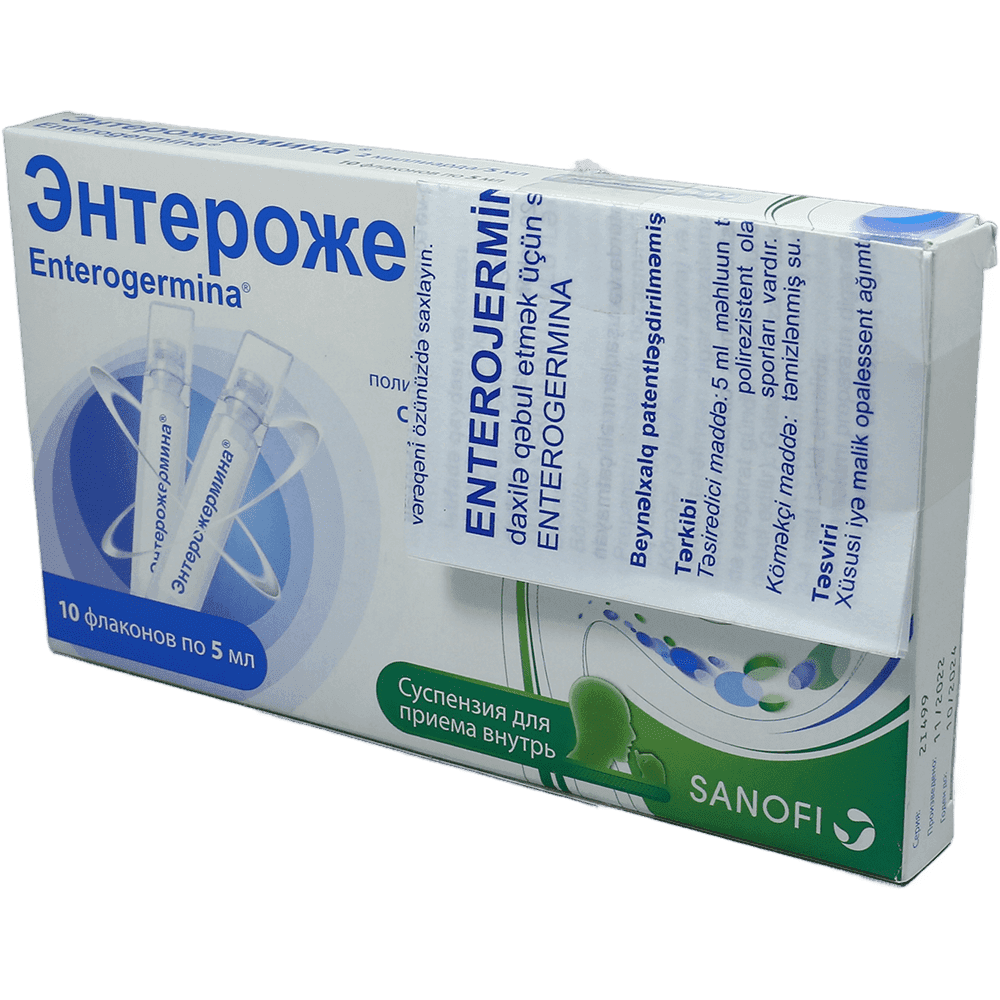 Enterogermina 2 mlrd 5 ml 10 əd.