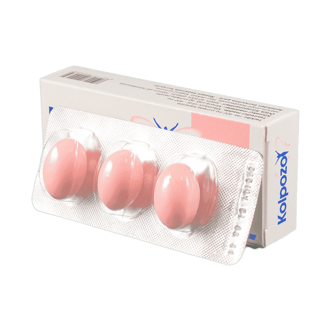 Kolpozol 400 mg. 3 əd.