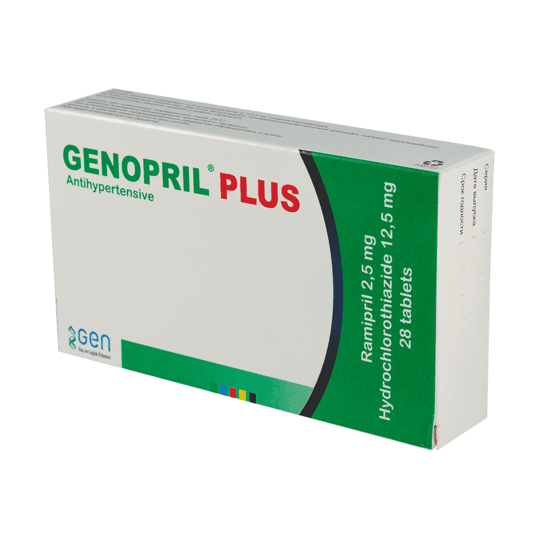 Genopril plus 2.5 mq / 12.5 mq 28 əd.