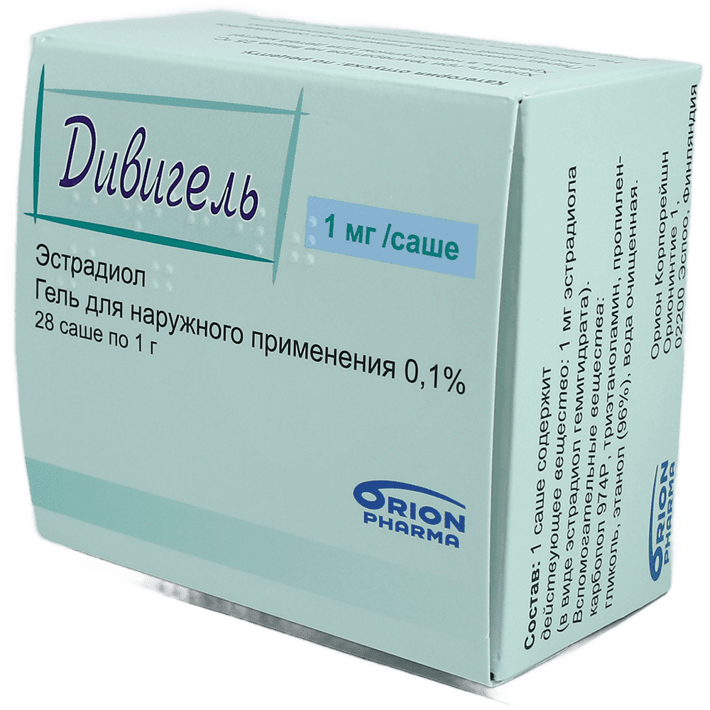 Дивигель 0,1% 1 мг/1 гр 28 шт. 