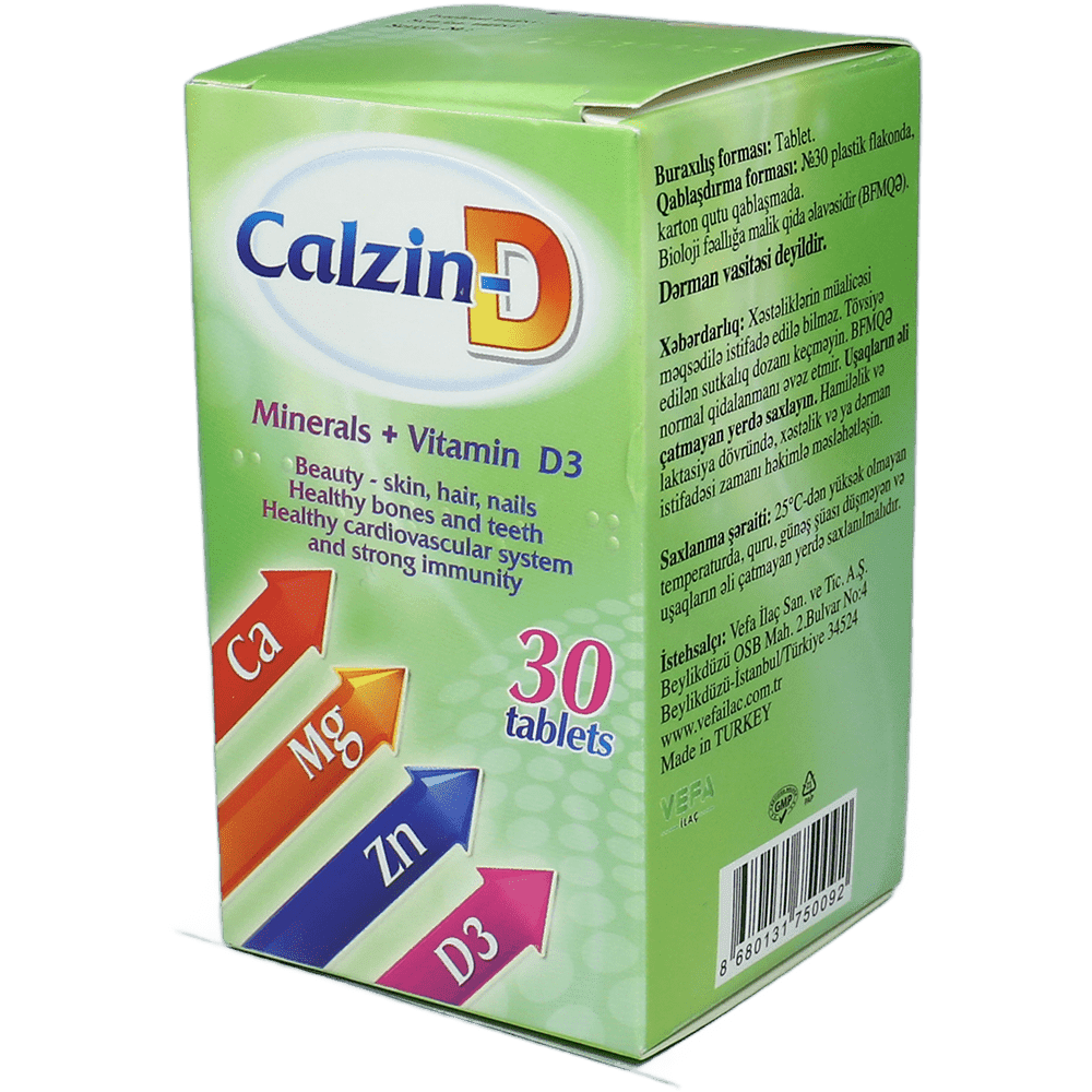 Calzin-D 30 əd.