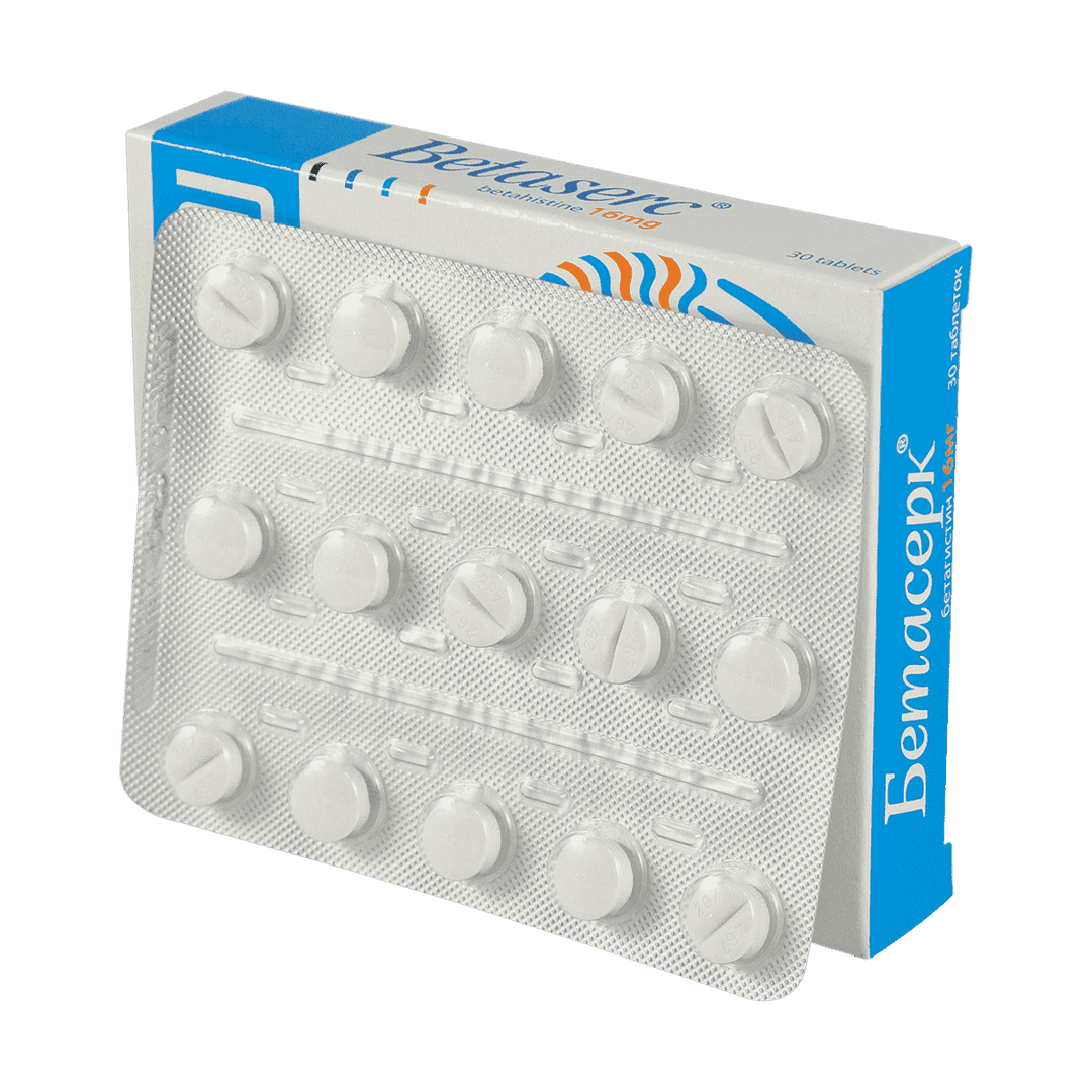Betaserc 16 mq 30 əd.