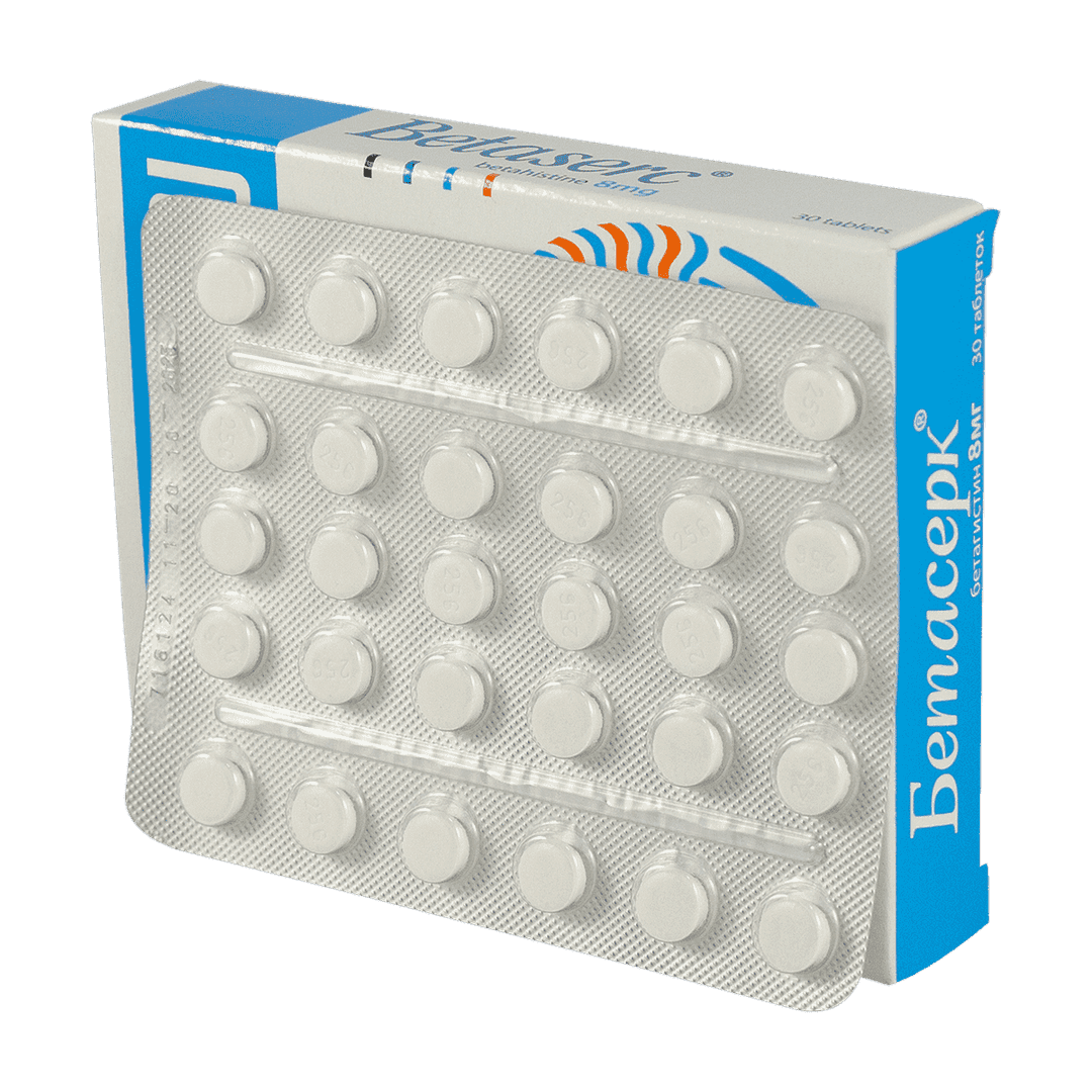 Betaserc 24 mq 20 əd.