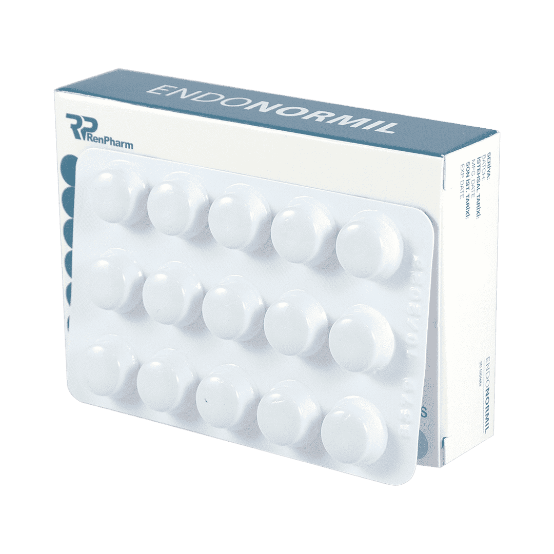 Endonormil 560 mg. 30 əd.