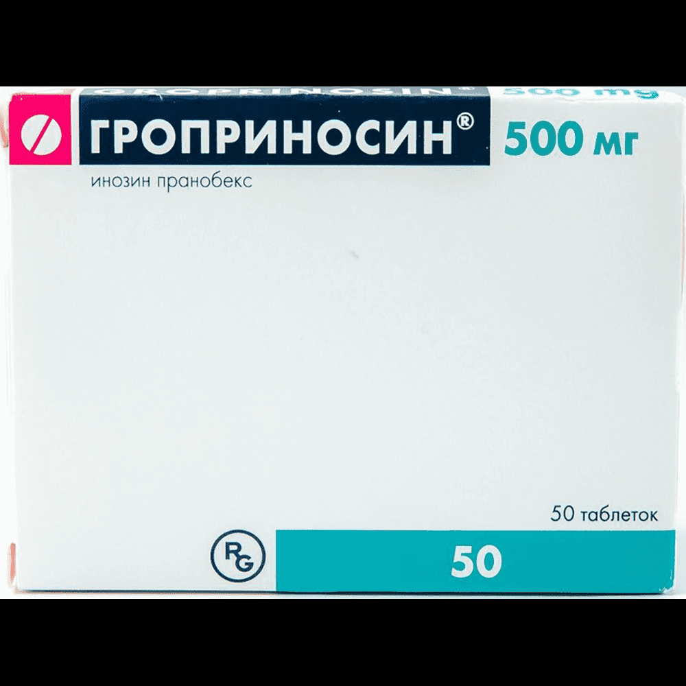 Groprinosin 500 mq 50 əd.