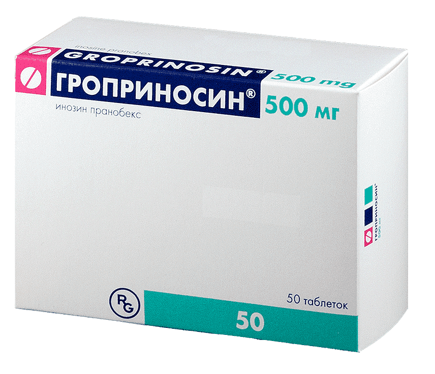 Groprinosin 500 mq 50 əd.