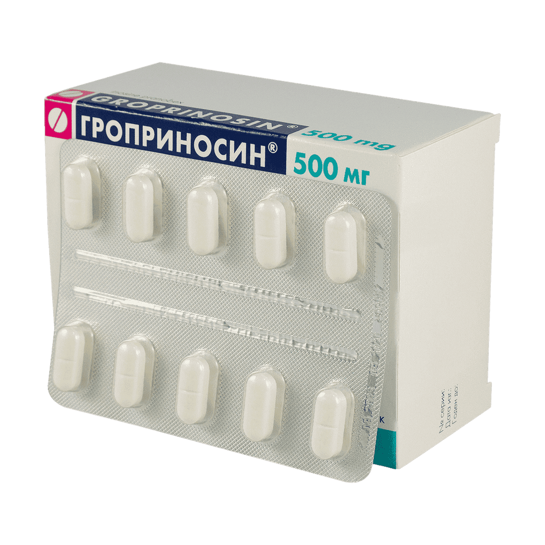 Groprinosin 500 mq 50 əd.