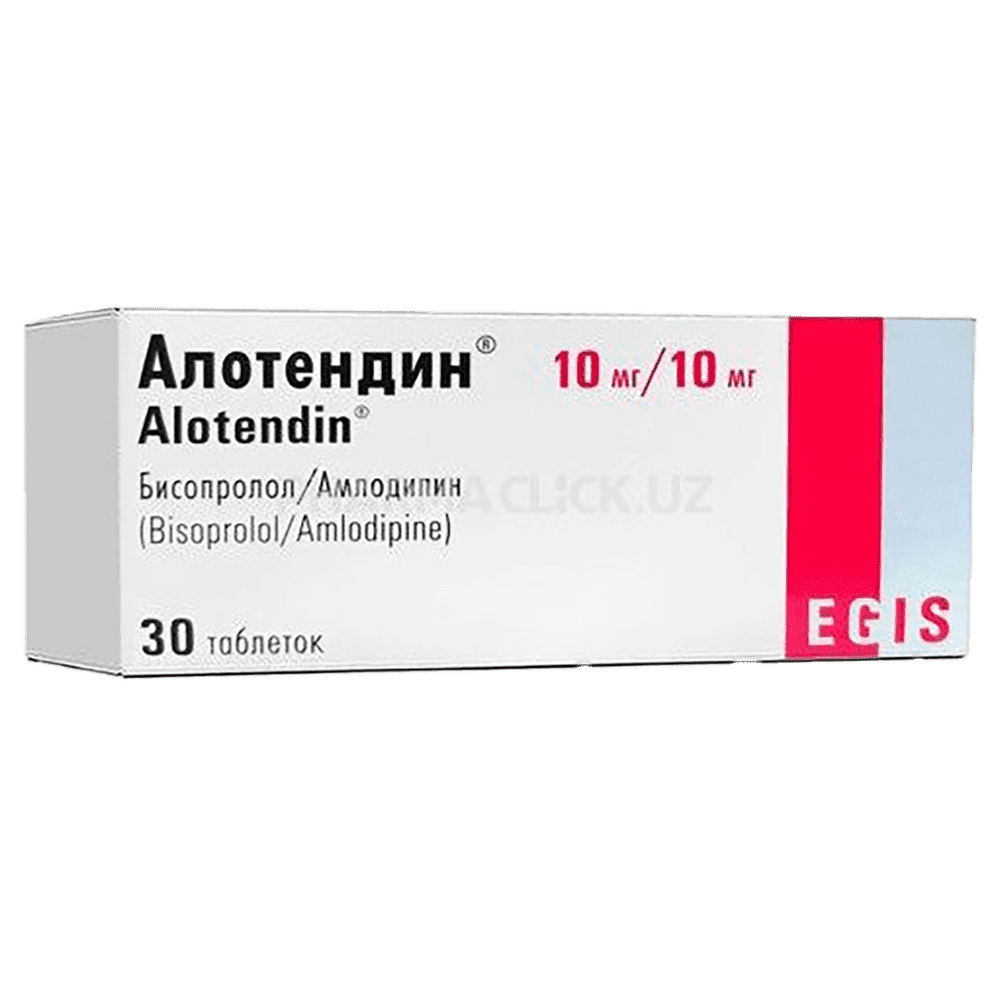 Alotendin 10/ 10 mq 30 əd.