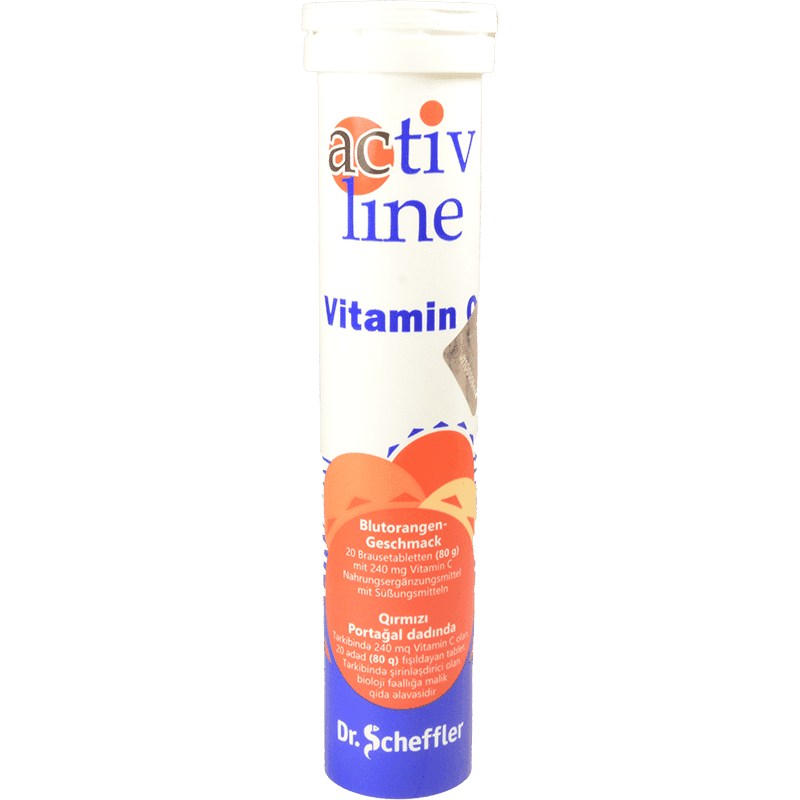Vitamin C Addivita pediatrik 240 mg. 20 əd.