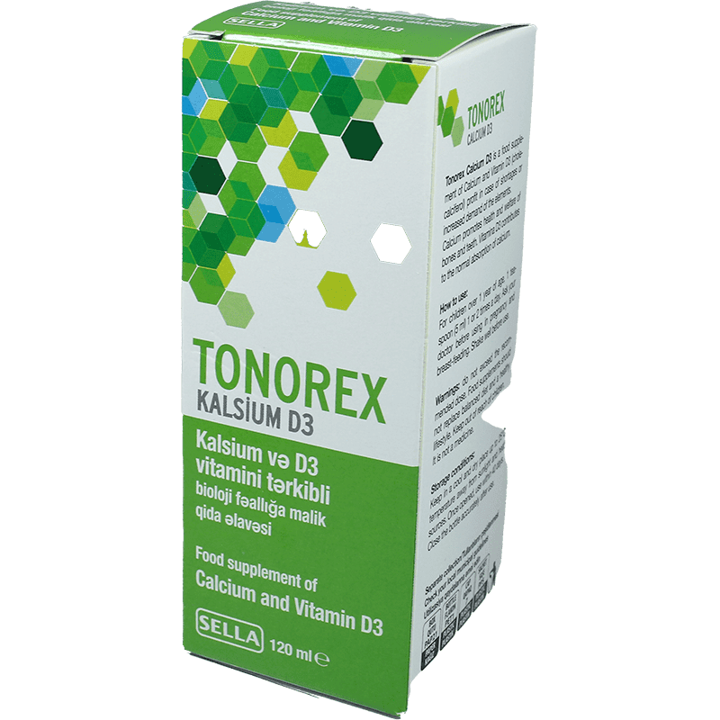Tonoreks D3, 120 ml
