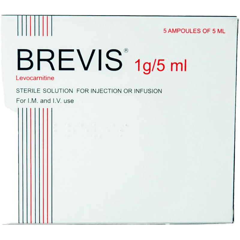 Brevis 1 qr./ 5 ml. 5 əd.