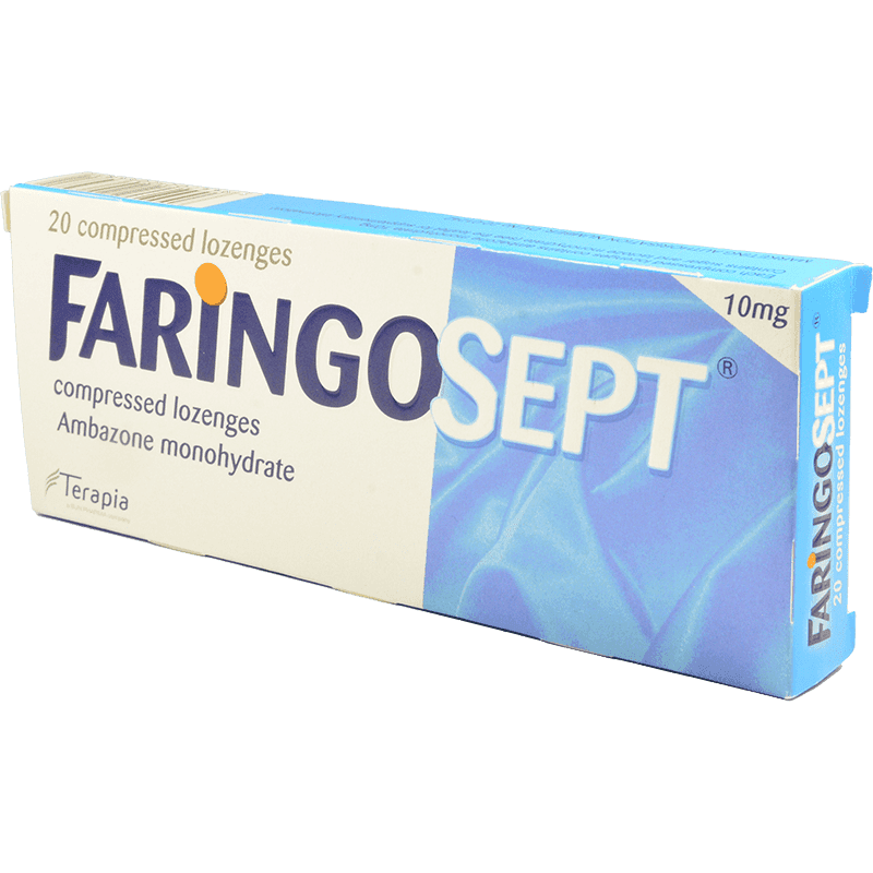 Faringosept Classic 10 mg. 20 əd.