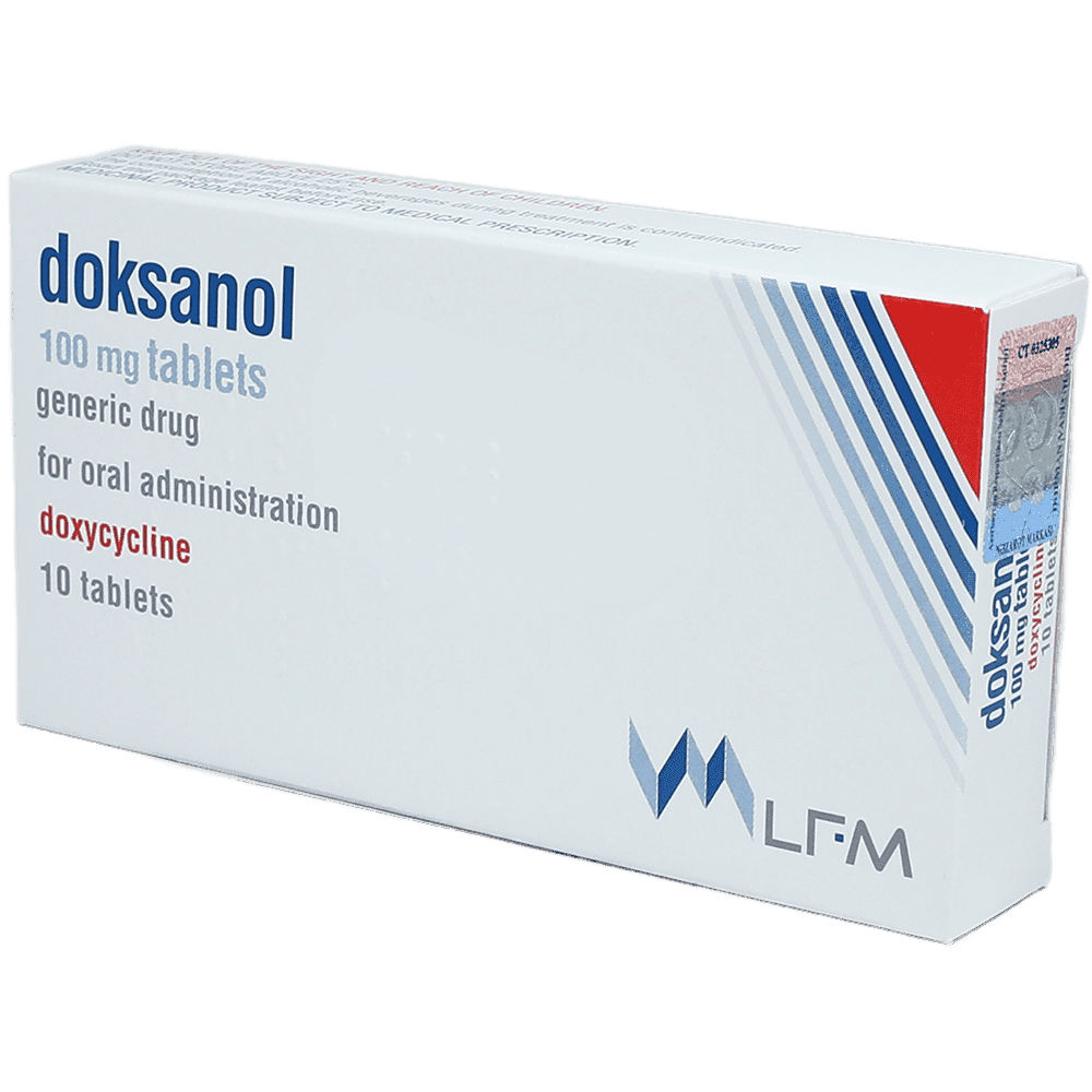 Doksanol 100 mq 10 əd.