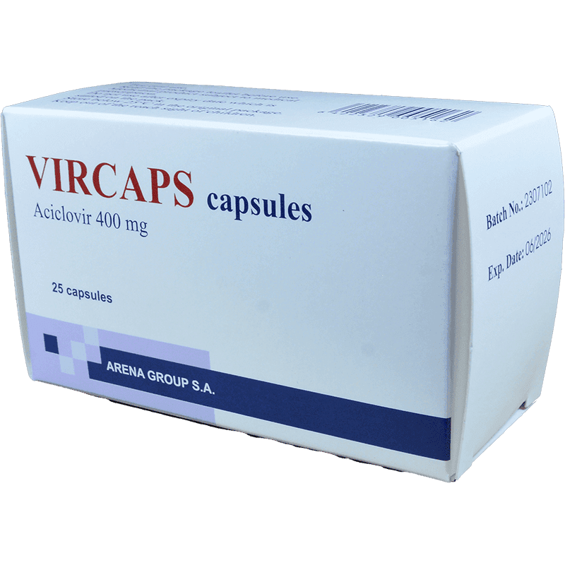 Vircaps 400 mg. 25 əd.