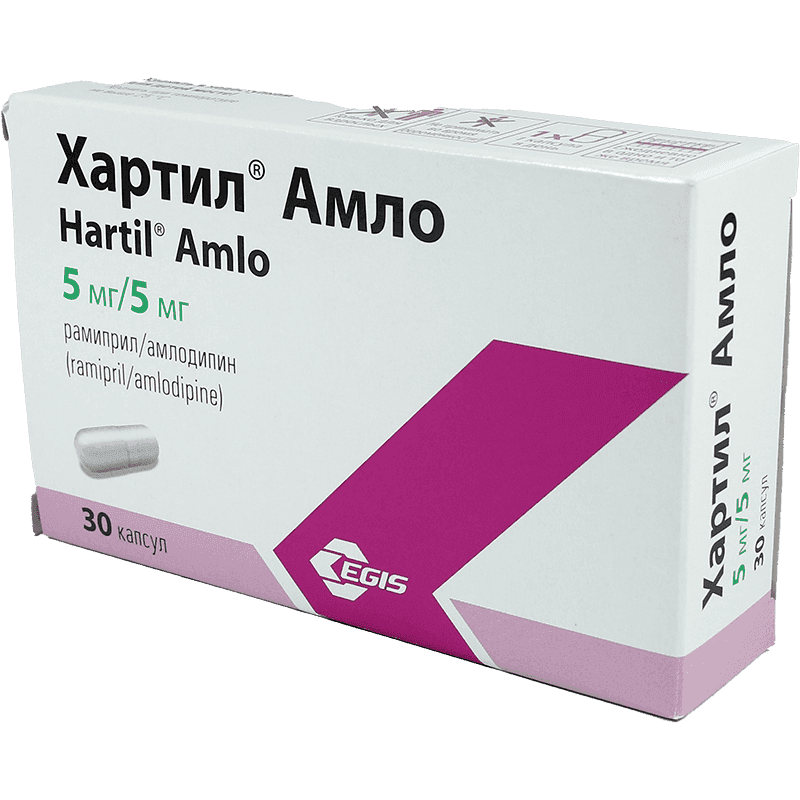 Hartil Amlo 5mg. / 5mg. 30 əd.
