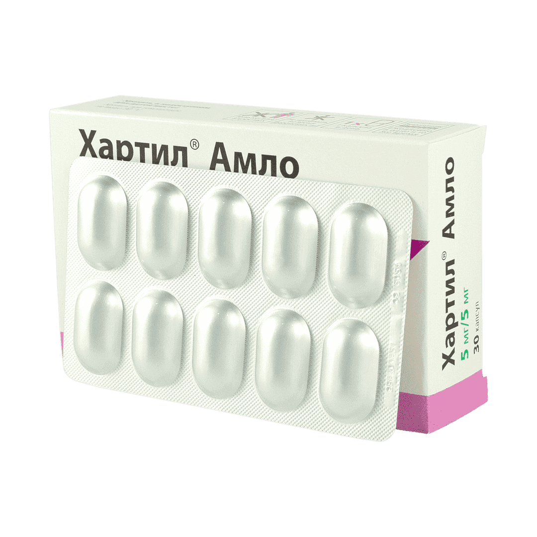 Hartil Amlo 5mg. / 5mg. 30 əd.