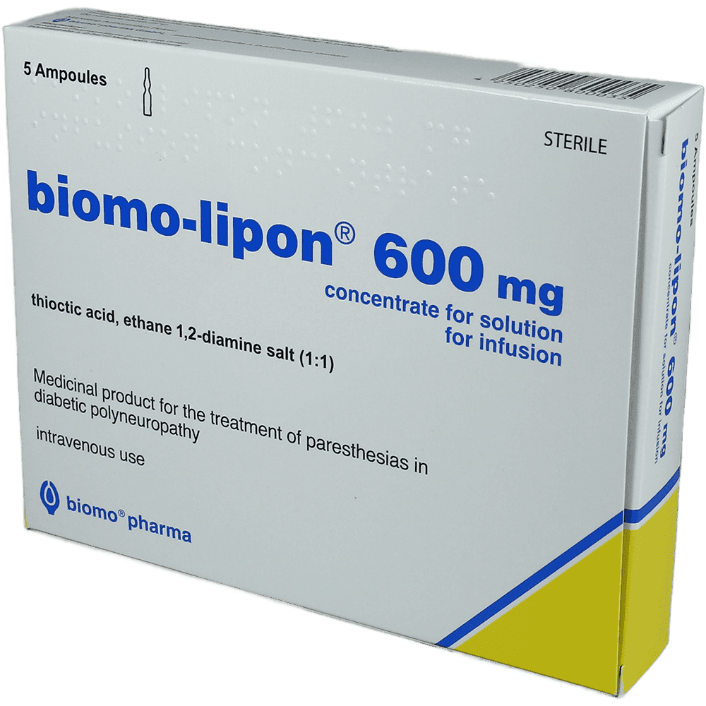 Biomo-Lipon 600 mq 5 əd.