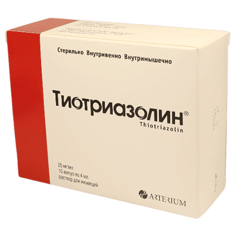 Tiotriazolin 2,5% 4 ml 10 əd