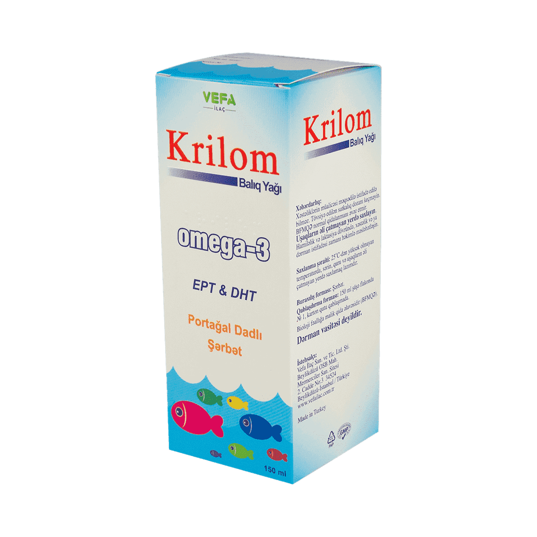 Krilom portağal 150 ml