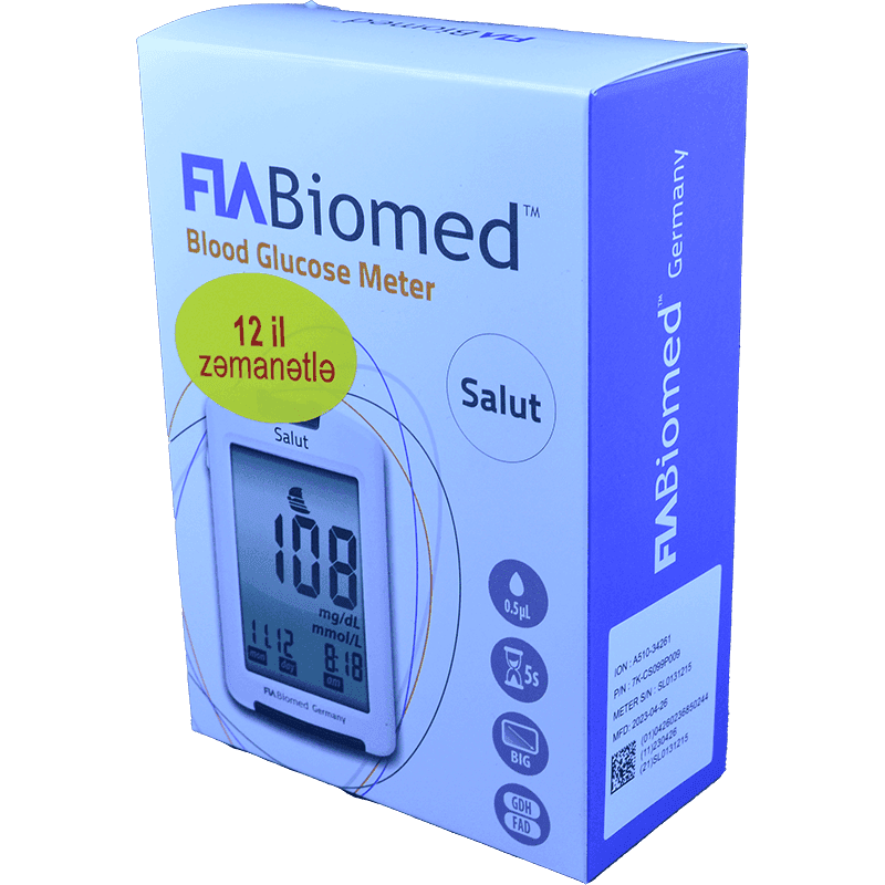Glucometr" FiaBiomed " Salut.