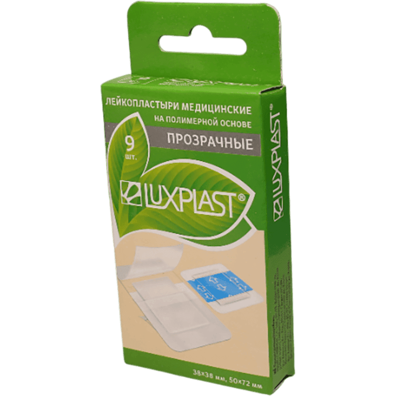 Luxplast şəffaf yara bandı 9 əd