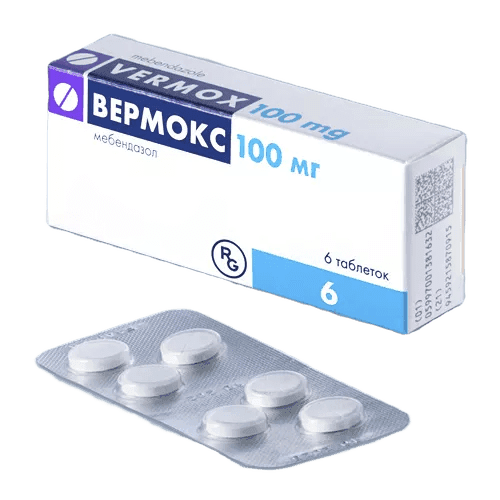Vermox 100 mq 6 əd.
