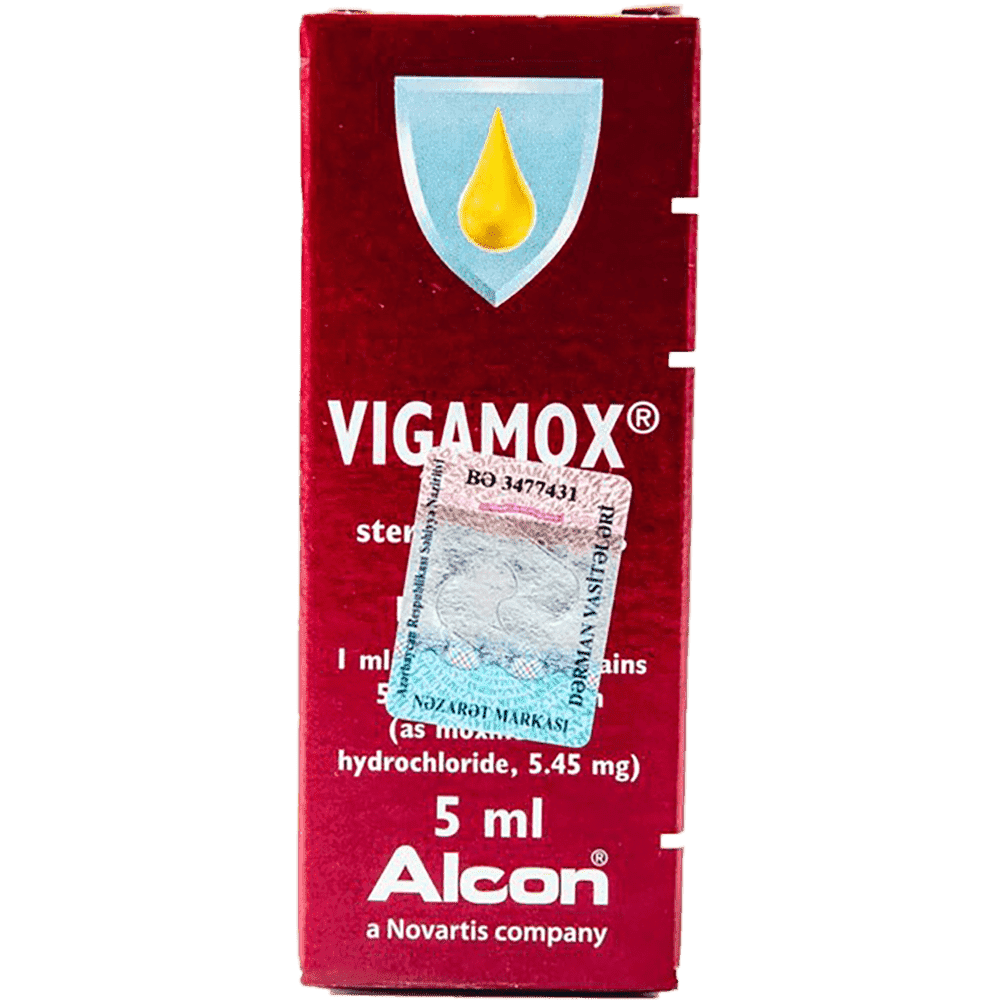 Vigamox 0,5% 5 ml