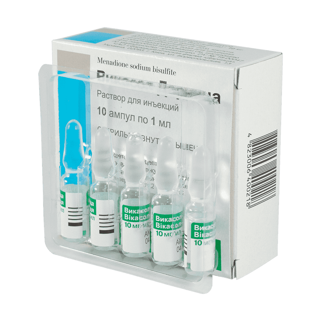 Vikasol 1% 1 ml 10 əd