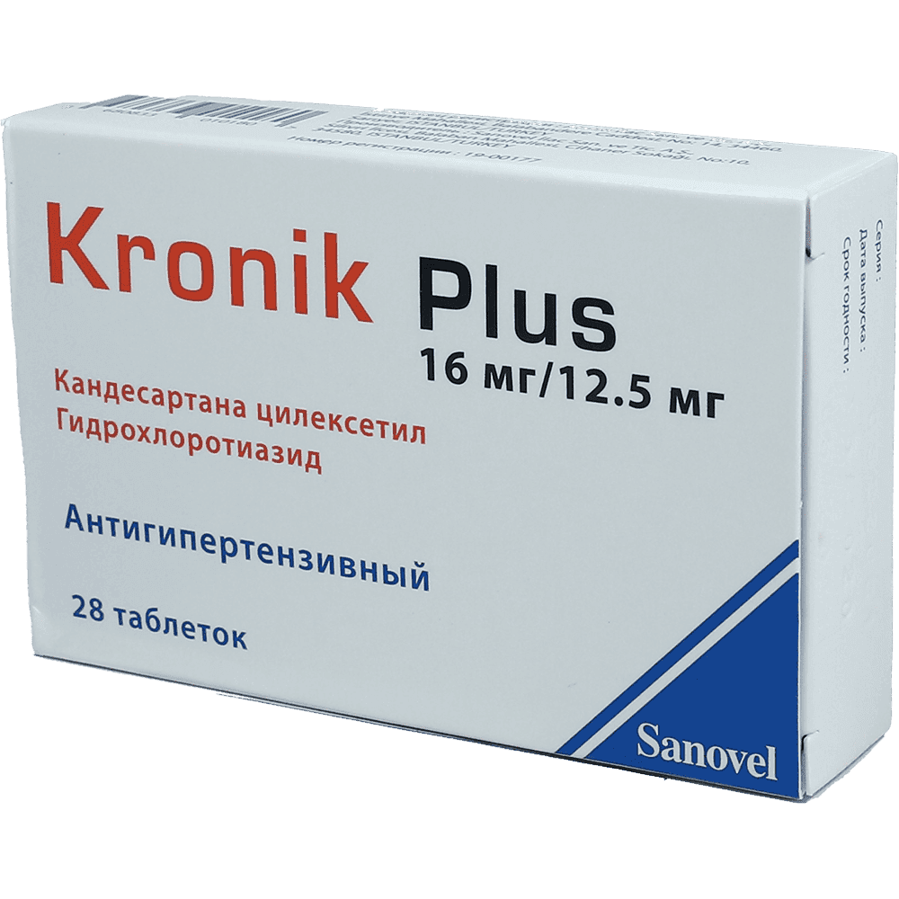 Kronik plus 16/12,5 mq 28 əd.