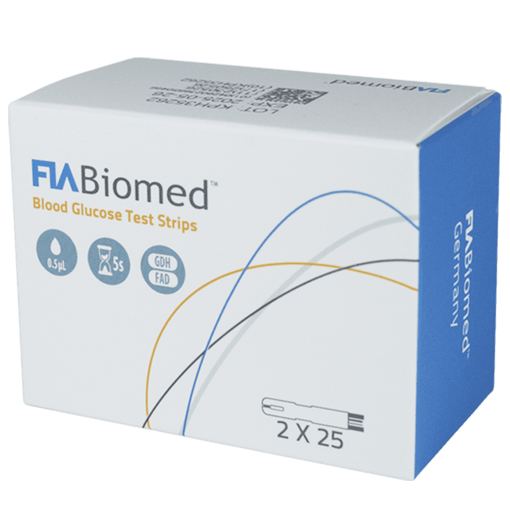 Glucometr üçün strip "FiaBiomed" 50 əd.