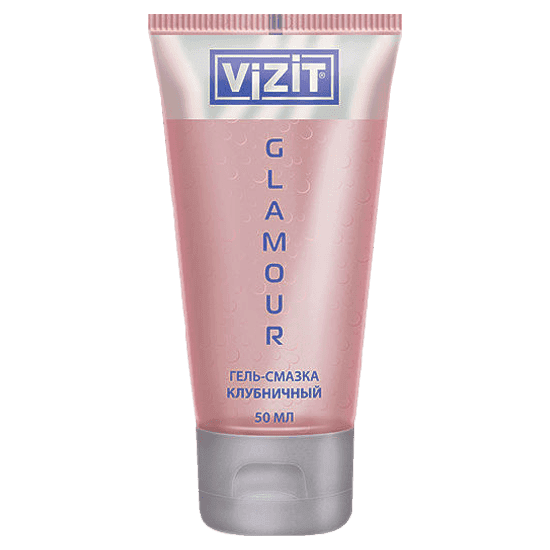 Gel-smazka Vizit glamour çiyələkli 50 ml