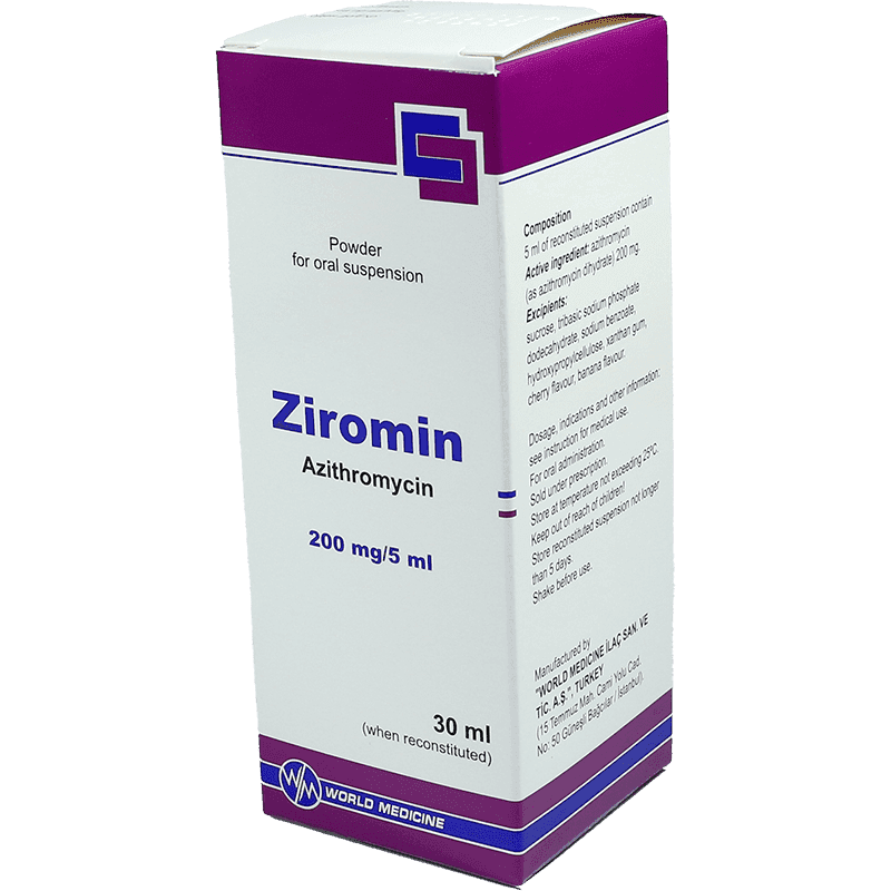 Ziromin 200 mq/5ml 30 ml