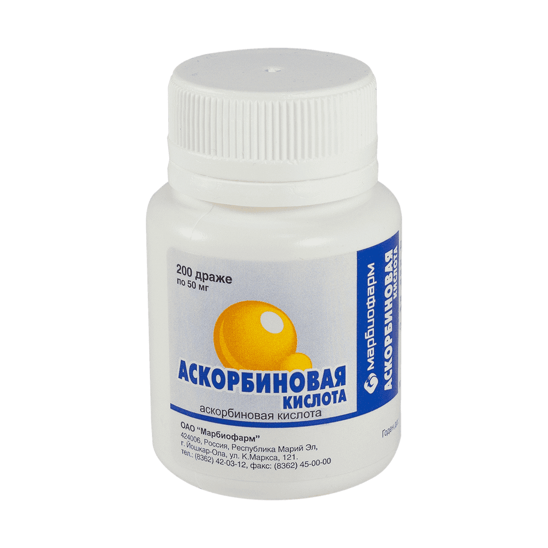 Vitamin C 50 mq 200 əd.